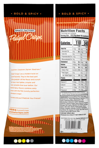 Pretzel Crisps Buffalo Wing