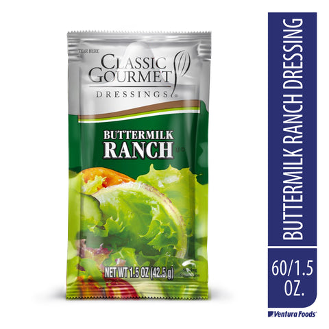 Classic Gourmet Select DRESSING RANCH BUTTERMILK SINGLE SERVE PACKET