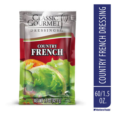Classic Gourmet Select DRESSING FRENCH COUNTRY SINGLE SERVE PACKET