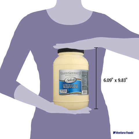 Classic Gourmet Mayonnaise Real Extra Heavy, 1 Gallon -- 4 per case.