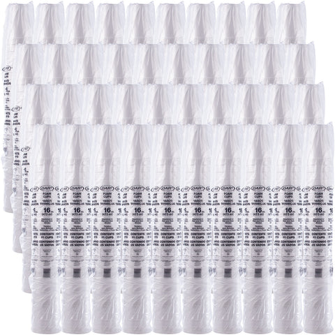 Dart CUP FOAM WHITEFORDS 2020 LOGO 16 OZ