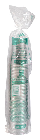 Solo Ultraclear Polyethylene Terephthalate Tall Flush Fill Clear Cold Cup, 12 Ounce -- 1000 per case