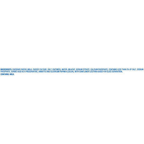 Kraft American Sliced Cheese, 5 Pound -- 4 per case