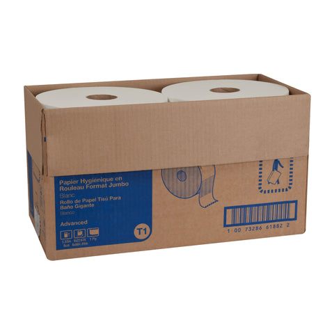 Tork® TISSUE TOILET 1-PLY 2247'