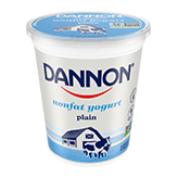 Dannon® YOGURT PLAIN ALL NATURAL NON FAT