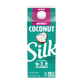Silk Unsweetened Pure Coconut Milk, 64 Fluid Ounce -- 6 per case
