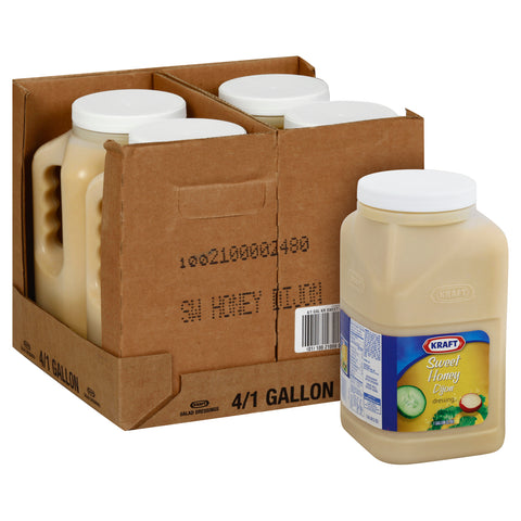 Kraft Honey Dijon Sweet Dressing and Dip, 128 Ounce -- 4 per case.