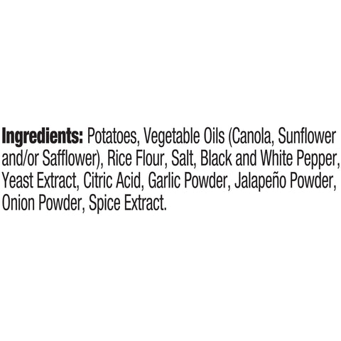 Kettle Krinkle Cut Salt and Fresh Ground Pepper Potato Chips - 2 oz. bag, 6 per case