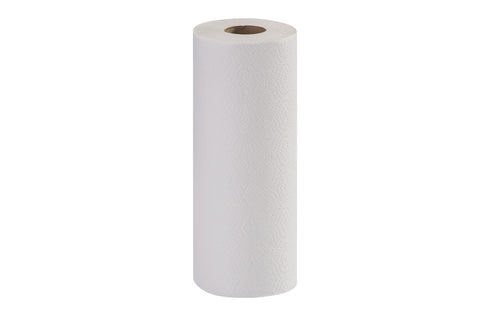 Towel Roll Perforated White 2-ply 11x9