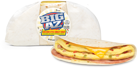 Big Az® SANDWICH WESTERN OMELET WRAP FC 5.3 OZ 10000001511