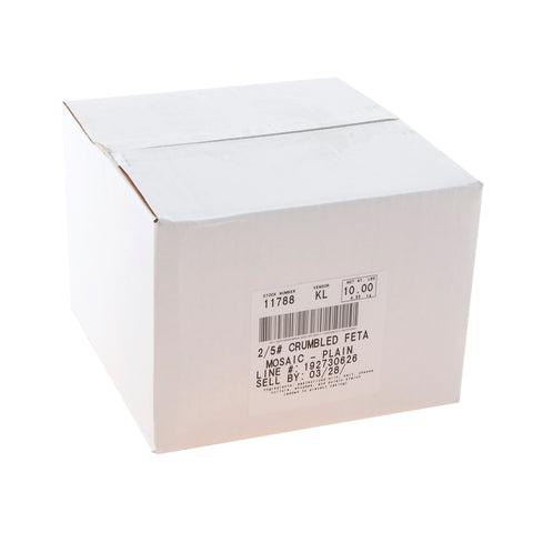 Cheese Feta Crumbled Plain
