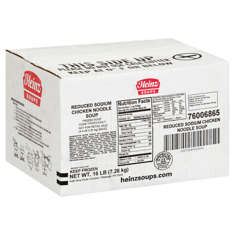Soup Chicken Noodle Reduced Sodium