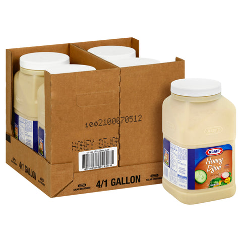 Kraft Signature Honey Dijon Dressing Jug, 1 gallon -- 4 per case