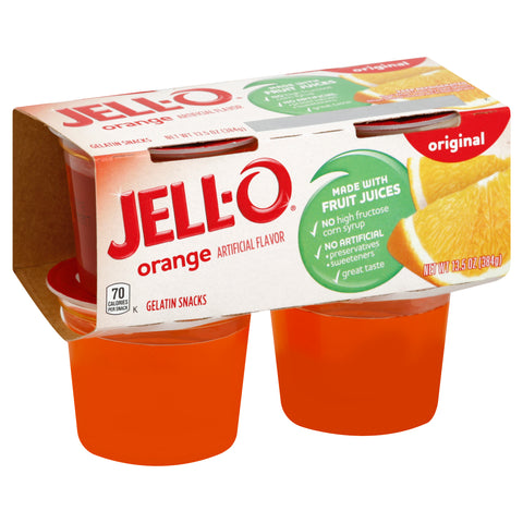 Gelatin Orange Ready To Eat