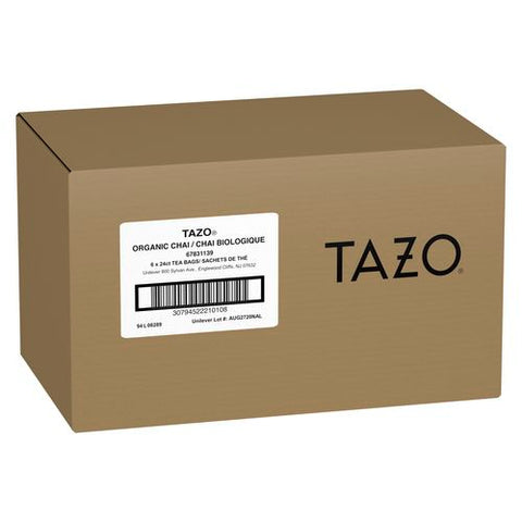 Tazo TEA CHAI HOT IN FILTERBAGS W/DISPENSER