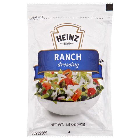 Heinz® DRESSING RANCH SINGLE SERVE PACKET 750500/78000834