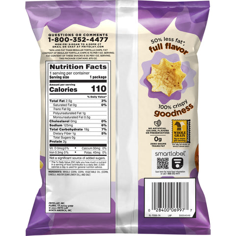 Tostitos Oven Baked Scoops Tortilla Chips, 0.875 Ounce -- 72 per case