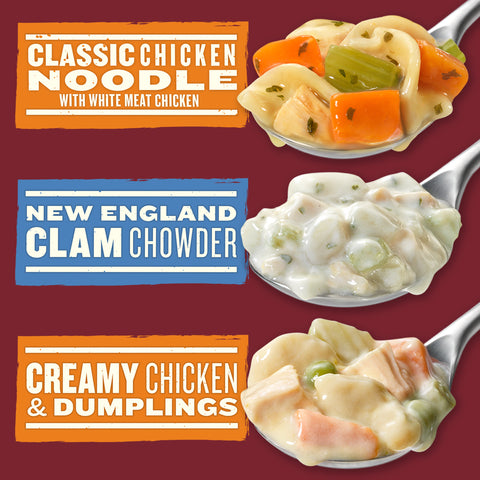 Campbell's® SOUP CHUNKY SIRLOIN BEEF WITH COUNTRY VEGETABLE MICROWAVEABLE