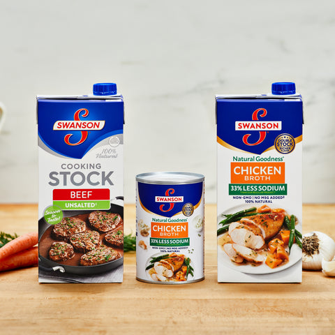 Swanson Natural Goodness Chicken Broth, 32 Ounce -- 12 per case.