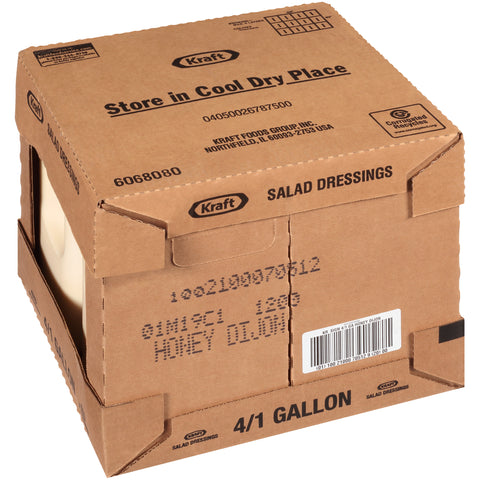 Kraft Signature Honey Dijon Dressing Jug, 1 gallon -- 4 per case