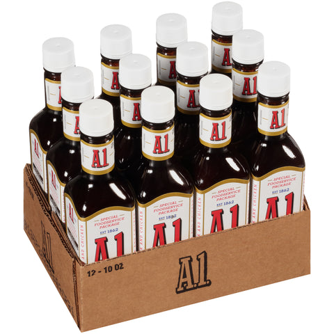 Sauce Steak Glass Bottle