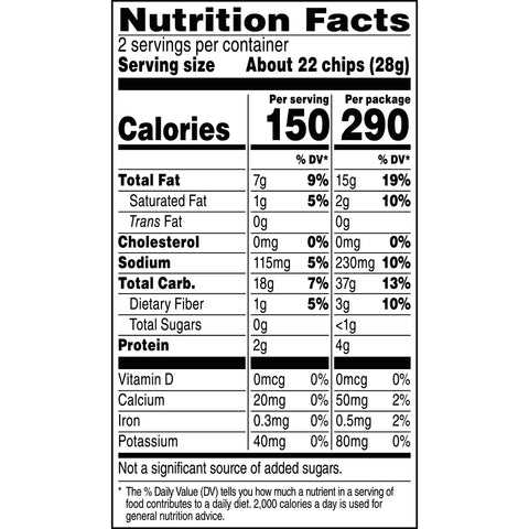 Tostitos Bite Size Tortilla Chips, 2 Ounce -- 64 per case.