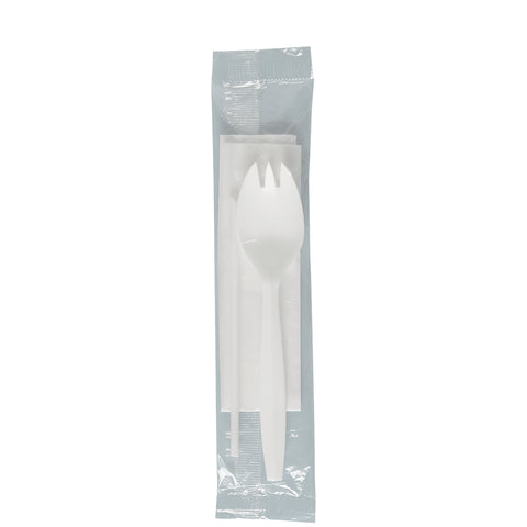 Solo® CUTERLY KIT, SPORK, 9X13 NAPKIN & STRAW