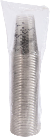 Cup Plastic Clear Tall Graduated Medical Cup 10 Oz