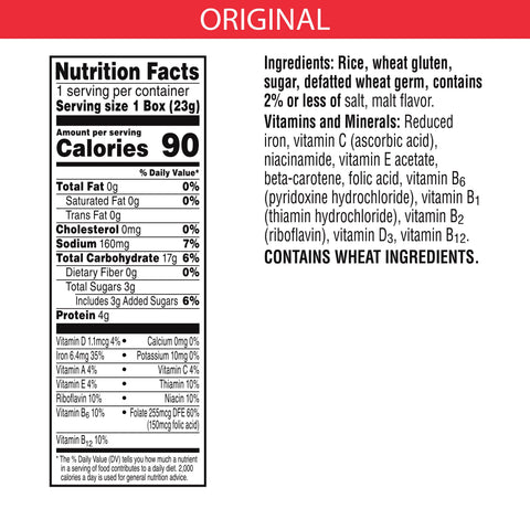 Cereal Special K® Individual Box