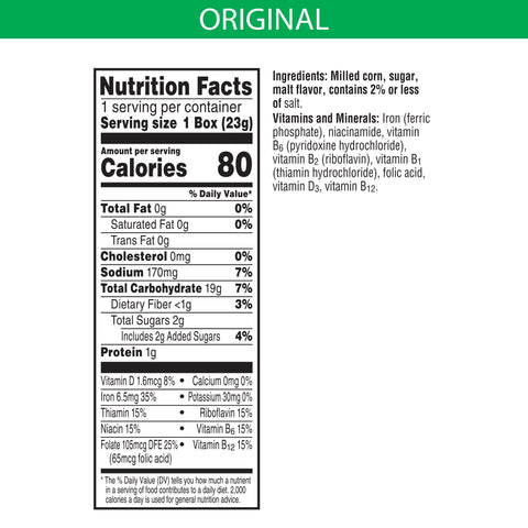 Cereal Corn Flakes® Individual Box