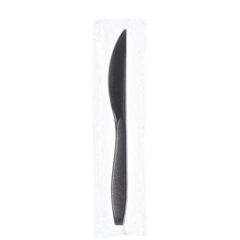 Solo® Reliance™ KNIFE PLASTIC MEDIUM WEIGHT BLACK IW PS