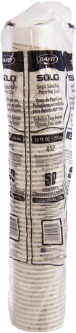 Solo Symphony® CUP PAPER HOT SINGLE POLY 12 OZ