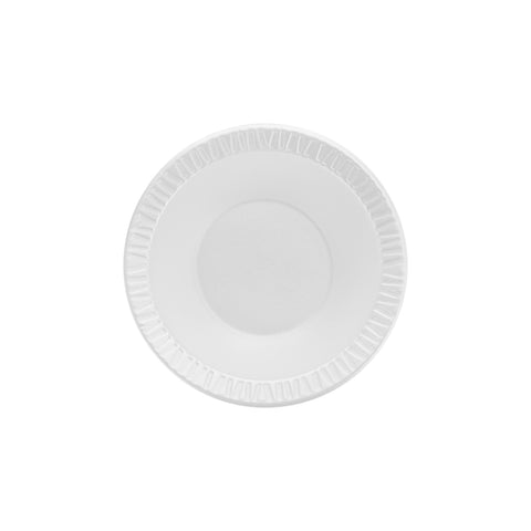 Dart Concorde White Round Unlaminated Foam Bowl, 10/12 Ounce -- 1000 per case