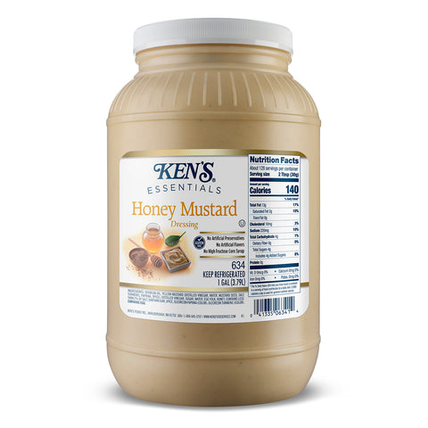 Ken's Foods DRESSING HONEY MUSTARD ALL NATURAL REFRIGERATED