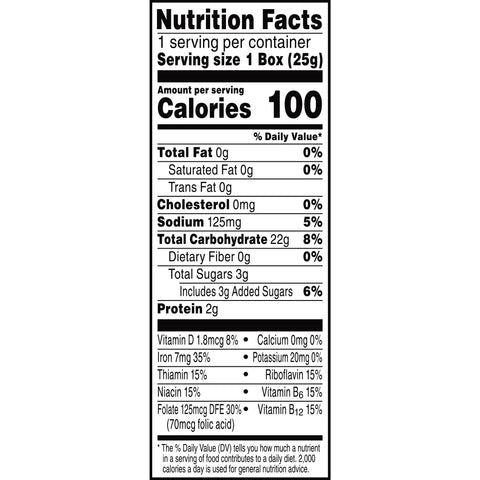 Kelloggs Rice Krispies Cereal, 0.88 Ounce Per Box -- 70 boxes per case