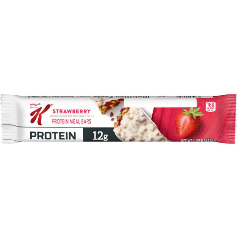 Kelloggs Special K Protein Meal Bar, Strawberry, 1.59oz, 8/Box