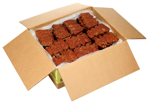 Smokie Grill® BEEF RIB PATTIE WITH HONEY BBQ SAUCE FC CN 3.25 OZ 10000013716