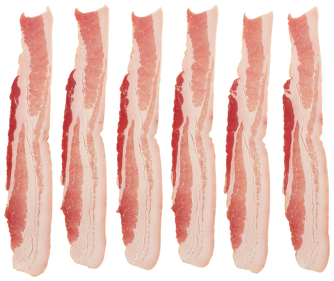 Tyson Wright Brand Natural Texas Smoked Bacon - 14-18 Slices per Pound, 30 Pound.