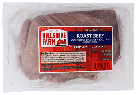 Hillshire Farm® ROAST BEEF SLICED .5 OZ 10314720414