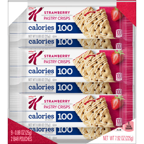 Special K Strawberry Fruit Crisp Bar, 0.88 Ounce -- 81 per case.