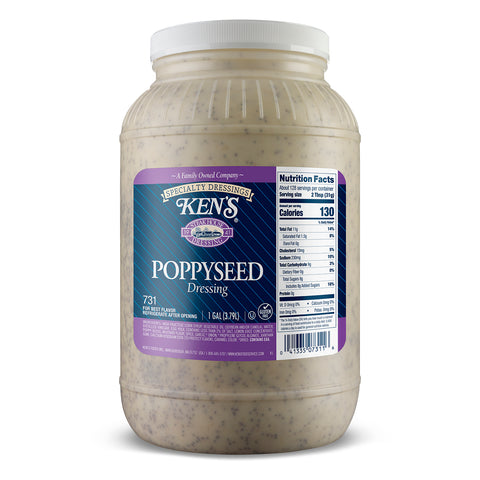 Ken's Foods DRESSING POPPY SEED