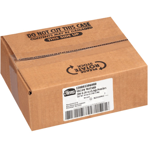 Mustard Yellow Single Serve Packet 530600/78000701