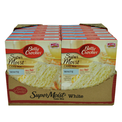 Betty Crocker® CAKE MIX WHITE SUPER MOIST