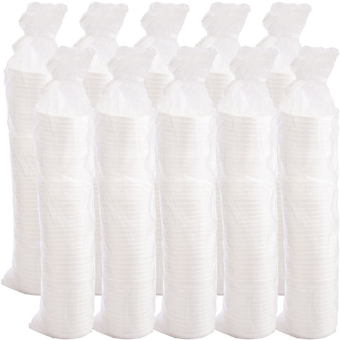 Dart White Foam Vented Lid For 8Sj20, 12Sj20, 16Mj20, 5B20, 6B20, 8B20, 10B20, Fits 6-32 Ounce Cups -- 500 per case