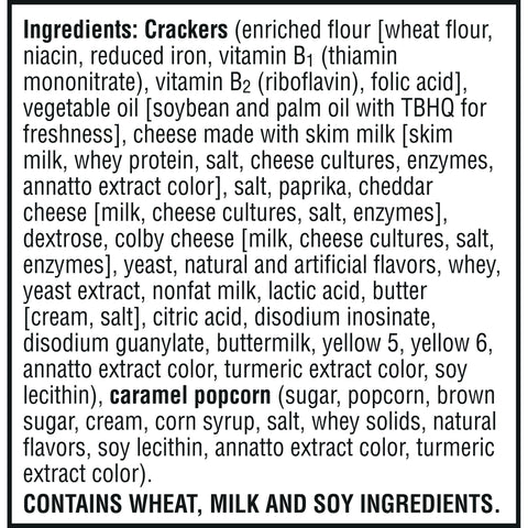 Sunshine® SNACK DUOZ™CARAMEL POPCORN AND CHEDDAR CHEESE