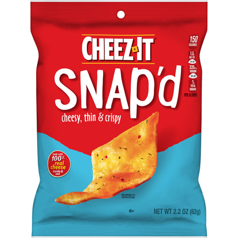 Kelloggs Cheez It Cheddar Sour Cream and Onion Cracker, 2.2 Ounce -- 6 per case.