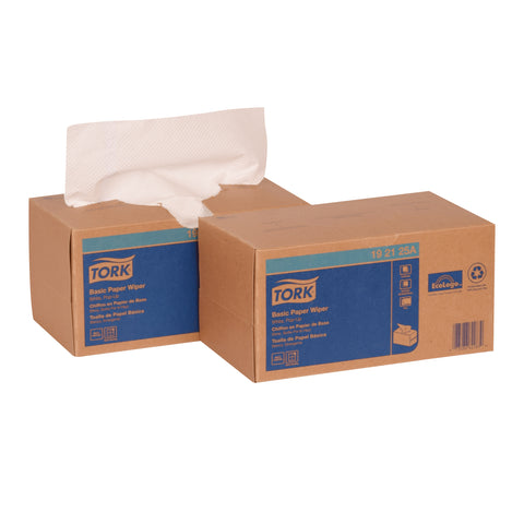 Wiper Towel Pop-up White 2-ply 9x10