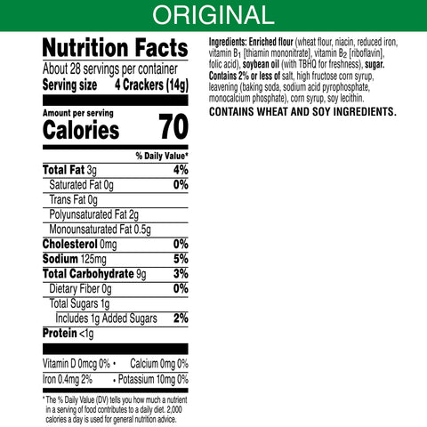 Keebler Club Original Cracker, 13.7 Ounce -- 12 per case.