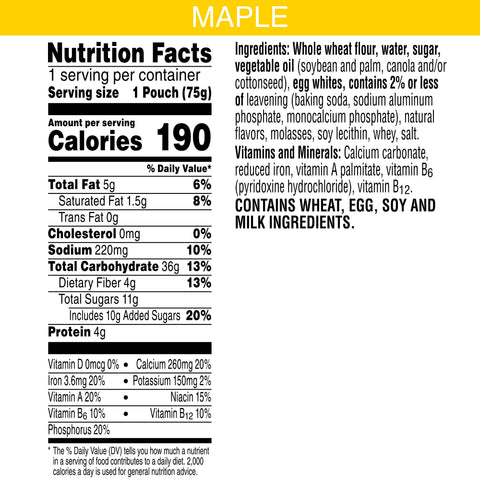 Waffle Eggo® Bites™ Mini Maple