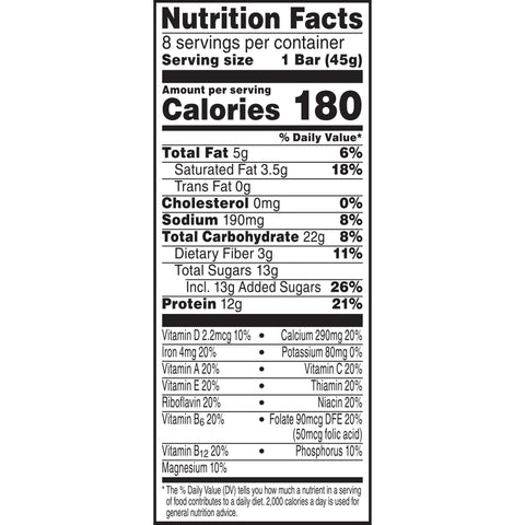 Snack Bar Protein Chocolate Chip